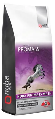 Image de NUBA EQUI Promass Mash apaise le système digestif des chevaux - 15 kg