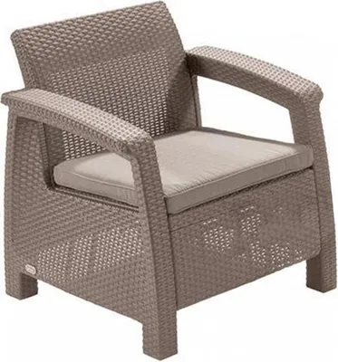 Produktbild von Keter Korfu Weekend Gartenmöbel Set Braun
