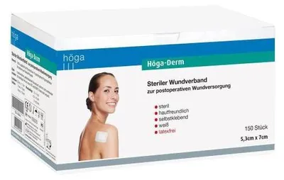 Image de Höga-Derm stérile 5,3x7cm 150 pces