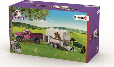 Immagine prodotto di Pick-up Schleich con rimorchio per cavalli