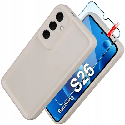 Produktbild von Silikonhülle für Samsung S26 (matt) + Displayschutzfolie