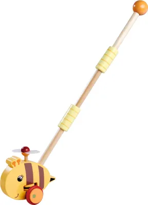 Produktbild von Eichhorn Schiebefigur Biene, beweglicher Flügel, 50 cm Grifflänge, ausem Buchenholz