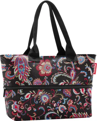 Produktbild von reisenthel shopper e1 paisley black - Großraumtasche - Platz für den kleinen und