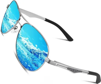 Zdjęcie produktu dla Okulary przeciwsłoneczne CGID Aviator Polarised Metal Frame Al MG