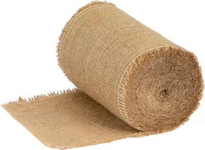 Productafbeelding van Cordeline Natuurlijke jute 20 cm rol 18 meter - lint voor handwerk, decoratie, tuinieren