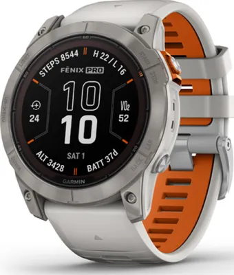 Zdjęcie produktu dla Garmin fēnix 7X Pro, 3,56 cm (1.4"), MIP, Ekran dotykowy, 32 GB, GPS, 89 g