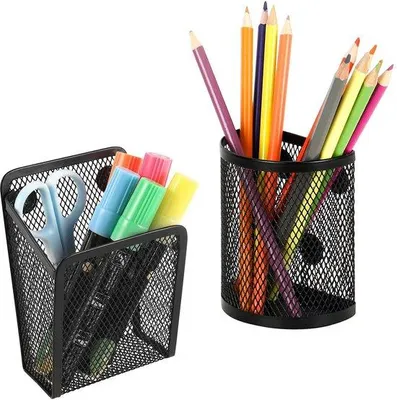 Produktbild von Magnetische Stifthalter, schwarzes Metall, Kinder, Büro