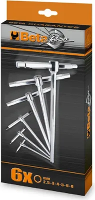 Obrázok produktu pre BETA 6 teilig T-Griff Sechskantschlüsseln