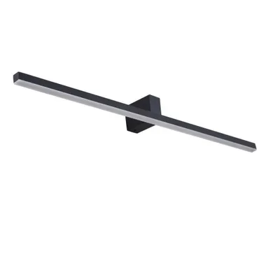 Immagine prodotto di Applique a LED Nevada nera 32W, bianco neutro 3200 lm, metallo, dimensioni: 9x90x7 cm, IP44, Light Prestige