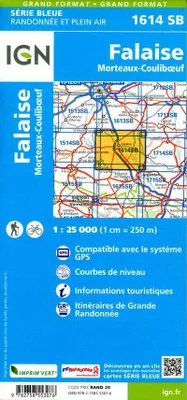 Zdjęcie produktu dla Falaise Morteaux - Couliboeuf, skala 1:25 000