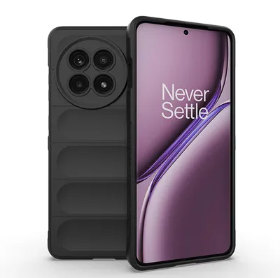 Productafbeelding van MobyDefend Hoesje - Geschikt voor OnePlus 13R - TPU Gripcase - Zwart