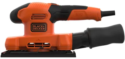 Produktbild von Black & Decker BEW220, Schwingschleifer, Klemme, Schwarz, Orange, 14000 RPM, 1 mm, 85 dB