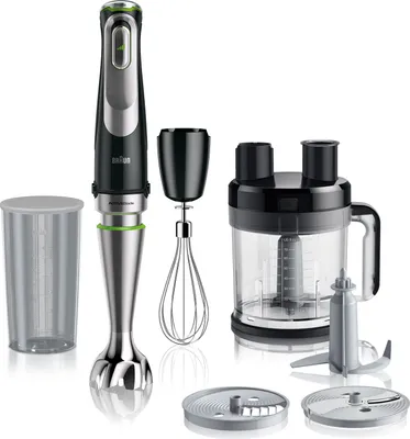 Obrázek produktu pro Braun Multiquick 9 MQ 9175XL - ruční mixér - 1,2 kW - černá/nerezová ocel
