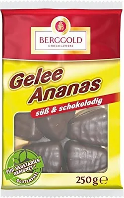 Produktbild von Berggold - Gelee Ananas - 250g