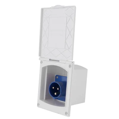 Image de Prise RV, Prise de courant RV, Prise électrique, Prise 16A, Prise pour camping-car, Accessoire RV