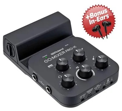 Produktbild von Roland GO:Mixer Pro-X Audio-Interface + Bonus In-Ear Kopfhörer