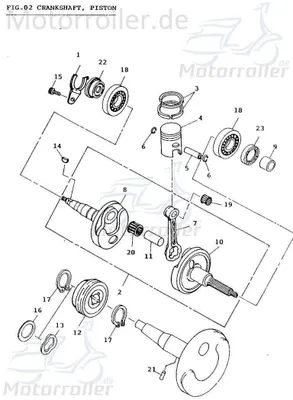 Produktbild von Adly Federscheibe 19.2x26x0.3mm Sprengring Quad 50ccm 2Takt Motorroller.de Federring Spannscheibe Ausgleichsscheibe Feder-Ring Zwischenscheibe ATV UTV