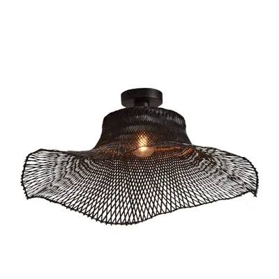 Produktbild von Deckenlampe Ibiza wellig L Schwarz