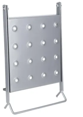 Leiter-Arbeitsplattform 35x26,5x43,5 cm, 150 kg, verzinkter Stahl