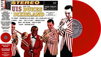 Immagine prodotto di Louis Armstrong - Louis Armstrong and the Dukes Of Dixieland (Rimasterizzato) (Edizione in vinile rosso) (LP)
