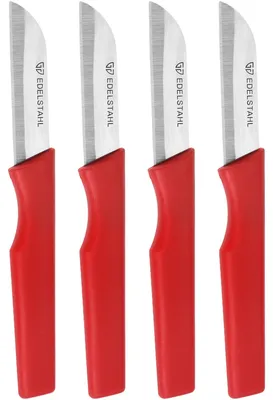 Produktbild von Obstmesser, Serie Basic, Rot