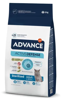 Productafbeelding van Advance | Droogvoer voor volwassen, gecastreerde katten | Kalkoen | 6 kg