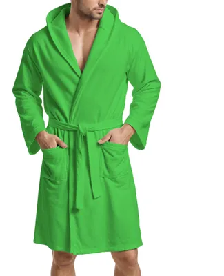 Productafbeelding van PETTI Artigiani Italiani: Microvezel badjas voor heren en dames, met capuchon en zakken