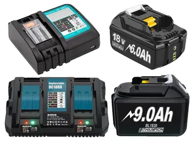 Imagen del producto de Cambio de batería, 6000mAh / 9000mAh, compatible con varios modelos, 2 baterías de 6000mAh, 1 batería dual