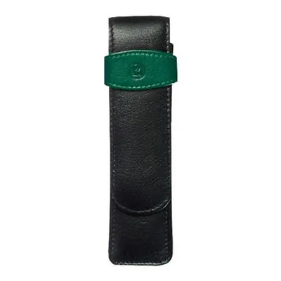 Produktbild von Pelikan TG 22, Weiches Federmäppchen, Leder, Schwarz, Grün