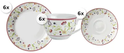 Produktbild von Kaffeeservice 18 tlg. Doppio Shanti