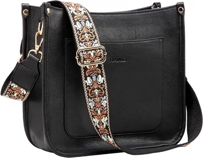 Obrázek produktu pro Dámská crossbody kabelka, vyrobená z veganského materiálu, s dvěma nastavitelnými popruhy, ideální jako každodenní taška