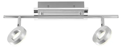 Produktbild von SILEDA Paul Neuhaus Deckenleuchte, aluminium matt 2xLED-Board 6W 3000K Badleuchte, IP44