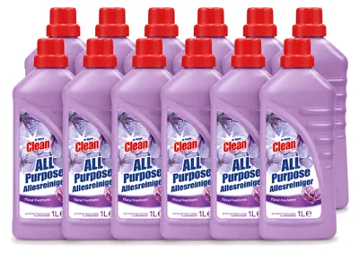 Produktbild von 12 x At Home Allesreiniger Floral - 1 l - Vorteilspackung - 12 Stücke