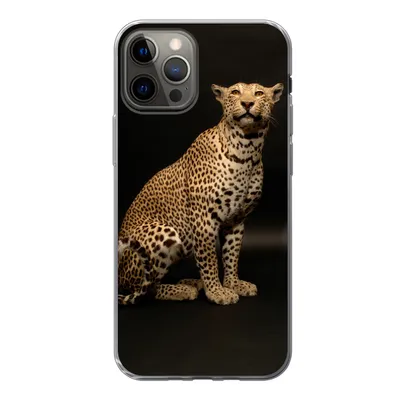 Produktbild von MuchoWow® Handyhülle Schutzhülle Hülle für iPhone 13 Pro Leopard - Tiere - Fleck Silikon Softcase Handy Hülle - Handy-Tasche