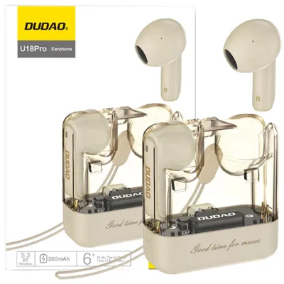 Produktbild von Kabellose Tws Dudao U18Pro Bluetooth 5.3 Kopfhörer - Beige