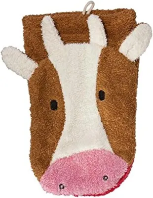 Produktbild von Waschlappen Kuhmuster Frottee
