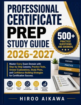 Productafbeelding van Studiehandleiding voor Professioneel Certificaat 2026-2027 - Stapsgewijze Lessen en Oefentests