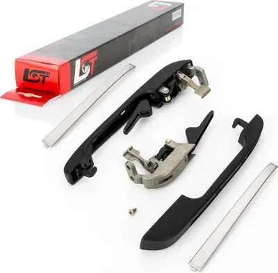 Produktbild von 2x Türgriff Tür Griff Set Hinten Links Rechts Aussen für AUDI 80 90 81 85 B2