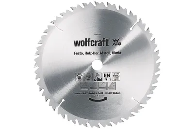 Obrázek produktu pro Wolfcraft Wolfcraft pilový kotouč pro cirkulárky středně hrubé řezy, pr. 400x30 Z36 6668000