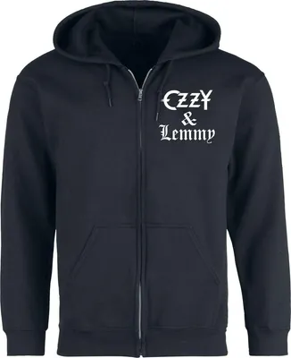 Produktbild von Ozzy Osbourne Kapuzenjacke Herren Hellraiser Ozzy & Lemmy schwarz S