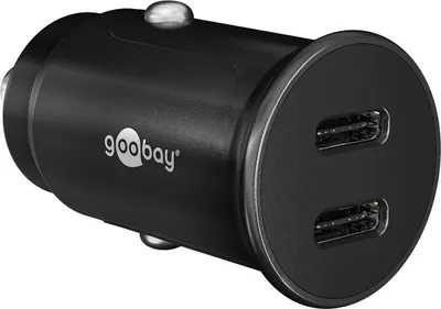Produktbild von Dual-USB-C™ PD (Power Delivery) Auto-Schnellladegerät (30 W)