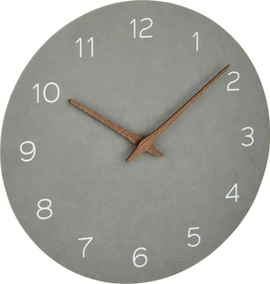 Produktbild von TFA 60.3054.10 Analoge Wanduhr betongrau