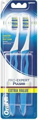 Produktbild von Oral-B Pro-Expert Pulsar Zahnbürsten, Medium, 2 Stück