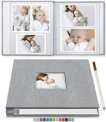 Selbstklebendes Fotoalbum 60 Seiten 33x32 cm für ca. 270 Fotos