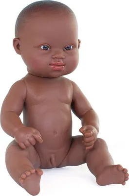 Produktbild von Miniland Afrikanische Babypuppe 32 Cm Rosa Rosa One Size