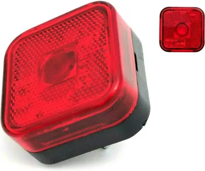 Produktbild von Rot Umrissleuchte Hintere Begrenzungsleuchte mit Reflektor LKW PKW Anhänger E9