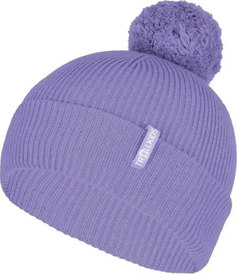 Image de Trollkids Holmenkollen Bobble Bonnet Violet 54 cm Fille Violet 54 cm