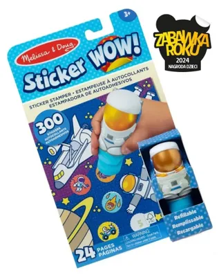 Zdjęcie produktu dla Melissa & Doug STICKER WOW! - Astronaut - Aufkleber für Kinder