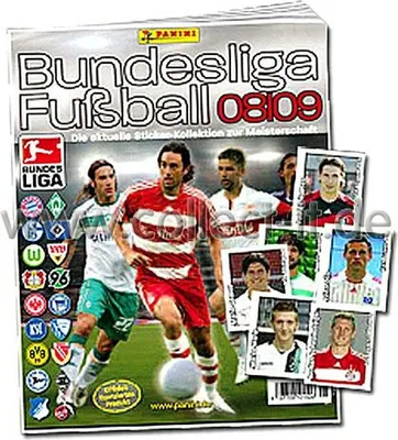 Immagine prodotto di Panini Bundesliga 08-09 set completo + album
