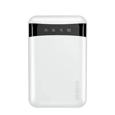 Produktbild von Dudao Tragbare Powerbank Usb 10000Mah Weiss (K3Pro Mini)